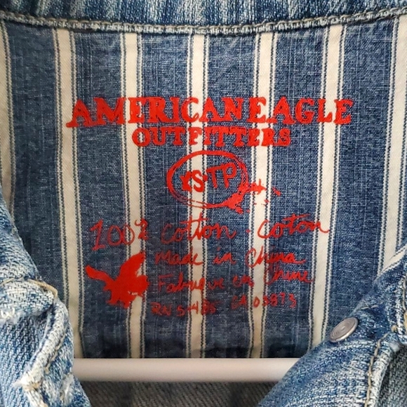 American Eagle Denim Jacket - Picture 3 of 7